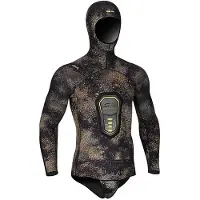 C4 Camoskin 5 Mm Spearfishing Jacket Gris XL Homme