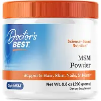 Doctors Best , MSM en poudre avec OptiMSM, 8.8 oz (250 g)