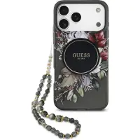 GUESS Iml Flowers Iphone 17 Pro Max Phone Case Noir