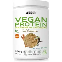 Weider - Protéine Végétalienne, Cappuccino Glacé - 540g