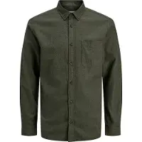 Jack & Jones Chemise Ajustée Coton Mélangé Regular Fit Homme Jack & Jones