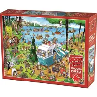 Carletto Deutschland Puzzle DoodleTown : L'appel de la nature - 1000 pièces