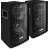 Tracer - Vonyx SL8 et - Set van twee 8 boxen van 400W (Passif), Haut-parleur PA, Noir