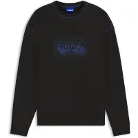 HUGO Nothalic 10277048 Blue Sweatshirt Noir M Homme