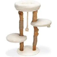Designed By Lotte Mobilier à Gratter Vanja - Crème - 40 x 40 x 87,5 cm