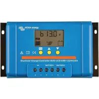 Victron Energy Blue Solar Pwm-lcd&usb 12/24v-regulator 30a Clair