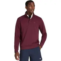 Wilson Tennis Club Half Zip Sweatshirt Violet XL Homme