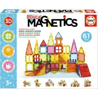 Educa Jeu Magnetics 61 Pièces