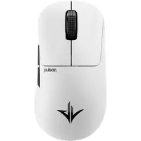 Pulsar Pro Series Medium (JV-X) - Gaming Mus - Optisk - 5 knapper - Hvid (Filaire), Souris, Blanc