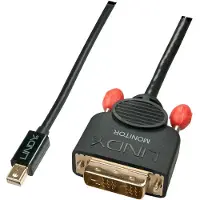 Lindy Câble Mini DisplayPort a DVI-D noir, 3m