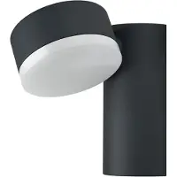 Osram Applique d'extérieur ENDURA STYLE Spot Round gris foncé avec 8W LED blanc chaud IP44