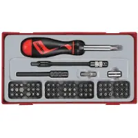 Teng Tools 144030103 Ttmd74 Jeu De Tournevis À Cliquet 74 Pcs