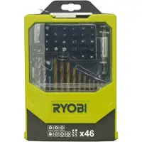 Ryobi Jeu d'embouts et forets 46pcs.