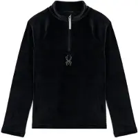 Spyder Shimmer Bug Half Zip Fleece Noir L Enfants