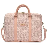 GUESS Sacoche pour Ordinateur Portable 16'' Modèle G Cube GuessRose