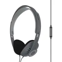 Koss KPH30iK Hi-Fi Casque supra-auriculaire supra-aural micro-casque volume réglable noir