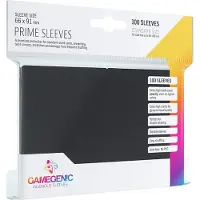 GameGenic GGS10018 - Pochettes Prime, noir (100 pochettes)