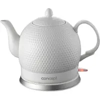 Concept Rk0050 1.2l 1000w Kettle Argenté One Size / EU Plug 220V