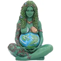 Nemesis Now Mother Earth Art Figurine (Painted,Small) 17.5cm
