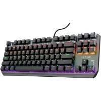 Trust Clavier de jeu 24407 Noir Qwerty Espagnol