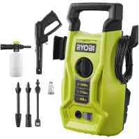 Ryobi RY110PWA Nettoyeur haute pression électrique 110Bar 1400W 390L/h