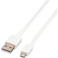 Roline Câble USB 2.0, USB A ST - Micro USB B ST 1,0 m