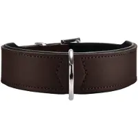 Hunter 46957 Basic 65 Collier En Nickel Pour Chien Marron 51-58 5 Cm