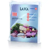 Laica Vt3501 Vacuum Packaging Plastic Bag 20x28 Cm 100 Units Clair