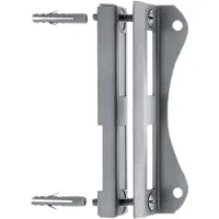 GAH Alberts Butée de boîtier de serrure Modèle 2392 convient pour un boîtier de serrure de 40 mm galvanisé DIN