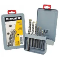 Diager Coffret foret béton - 7 pièces - 208D