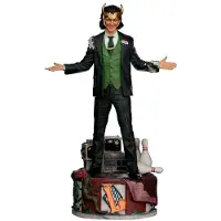 Iron Studios Loki President Variant Art Scale Statue 25 cm
