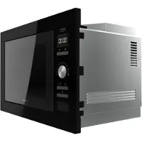 Cecotec Micro-ondes encastrable numérique et tactile GrandHeat 2500 Built-in Touch SteelBlack, 900 W de puissance. 25 L