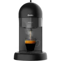 Cecotec Machine à Café Expresso Cumbia Capricciosa Black. 1100 W, Design Compacte, 19 Bars de Pression, Convient Pour du Café
