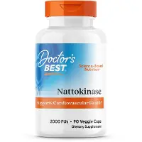 Doctors Best Nattokinase, 2000 FUs - 90 vcaps