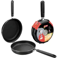 Ibili Poêle à Omelette 24cm Revêtement Antiadhésif Durable -