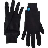 Odlo - Sous-gants en polaire - Gloves Full Finger Active Warm Eco Kids Black en Matières Recyclées - Taille Enfant XS - Noir