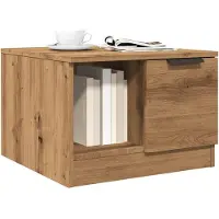 vidaXL Table basse Artisan-Chêne 50x50x36 cm Bois composite