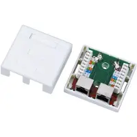 Alantec GN004 connecteur de fils RJ45 Blanc