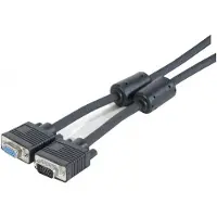 Exertis Connect Rallonge svga 3+9 mf avec ferrites - 10M