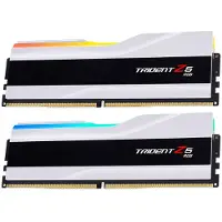 G.Skill Mémoire RAM - - Trident Z5 RGB - 32 Go - DDR5 6400 MHz - CL32 - Blanc