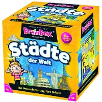 Sonstige Verlage Brain Box Jeu de cartes Villes du monde à partir de 1 joueur