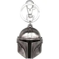MONOGRAM Star Wars Porte-Clés Métal Mandalorian Helmet