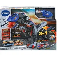 Vtech Robot de jucarie 3in1, Switch & Go Dinos Combo, multicolore