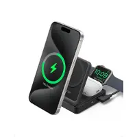 Anker Chargeur Sans Fil Maggo Fold 3-en-1 15w Noir (b2557311)