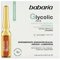 Babaria Flacons de renouvellement cellulaire à l'acide glycolique 5x2ml