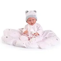 MuÑecas Antonio Juan Carla Nubes Newborn Doll Rose Enfants