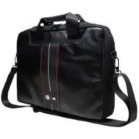 BMW Torba BMCB15COMSCAKR 15" czarny/black Carbon Red Stripes (16"), Sac pour notebook, Noir