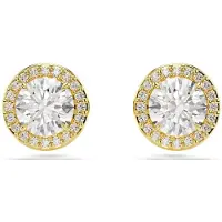 Swarovski Boucles d'oreilles 'Una' or / transparent
