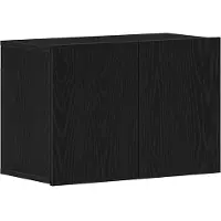 vidaXL Armoire TV Chêne noir 60 x 30 x 41 cm Bois composite