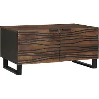 vidaXL Table basse - 80 X 50 X 40 Cm, en bois massif et contreplaqué. Lumarko !